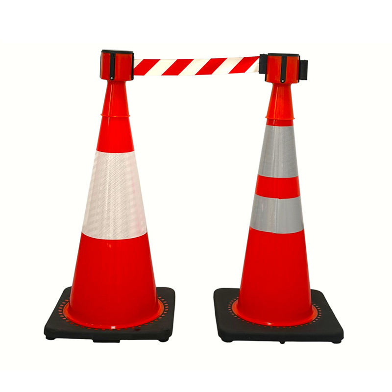 High-Elasticity PVC Traffic Safety Cone with Optional Weighted Rubber Base for All-Weather Road Control and Hazard Isolation