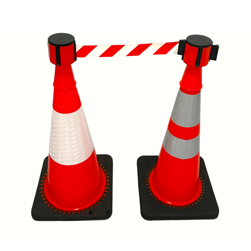 High-Elasticity PVC Traffic Safety Cone with Optional Weighted Rubber Base for All-Weather Road Control and Hazard Isolation