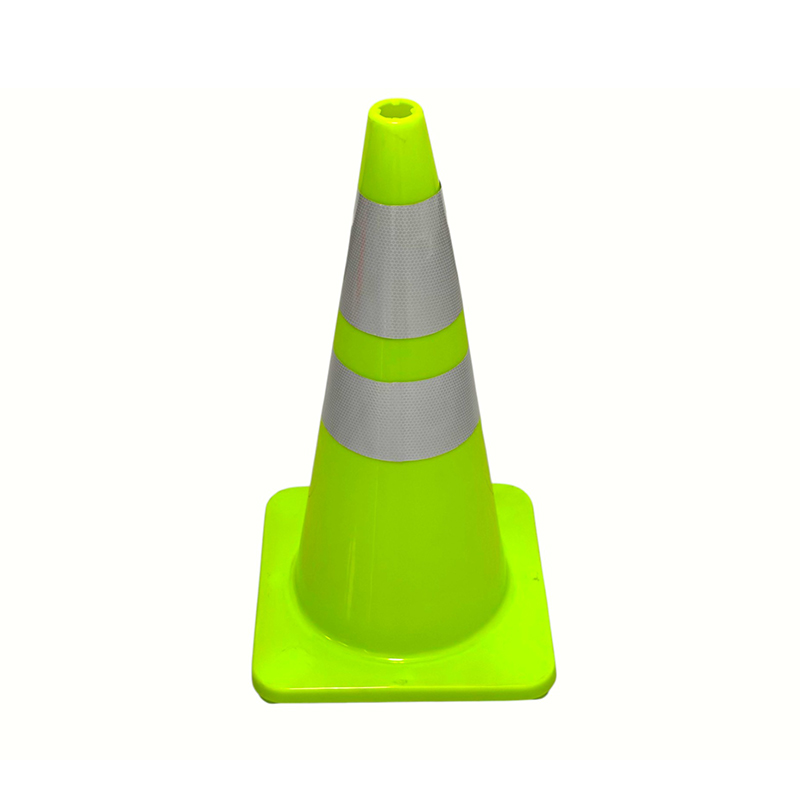 High-Elasticity PVC Traffic Safety Cone with Optional Weighted Rubber Base for All-Weather Road Control and Hazard Isolation