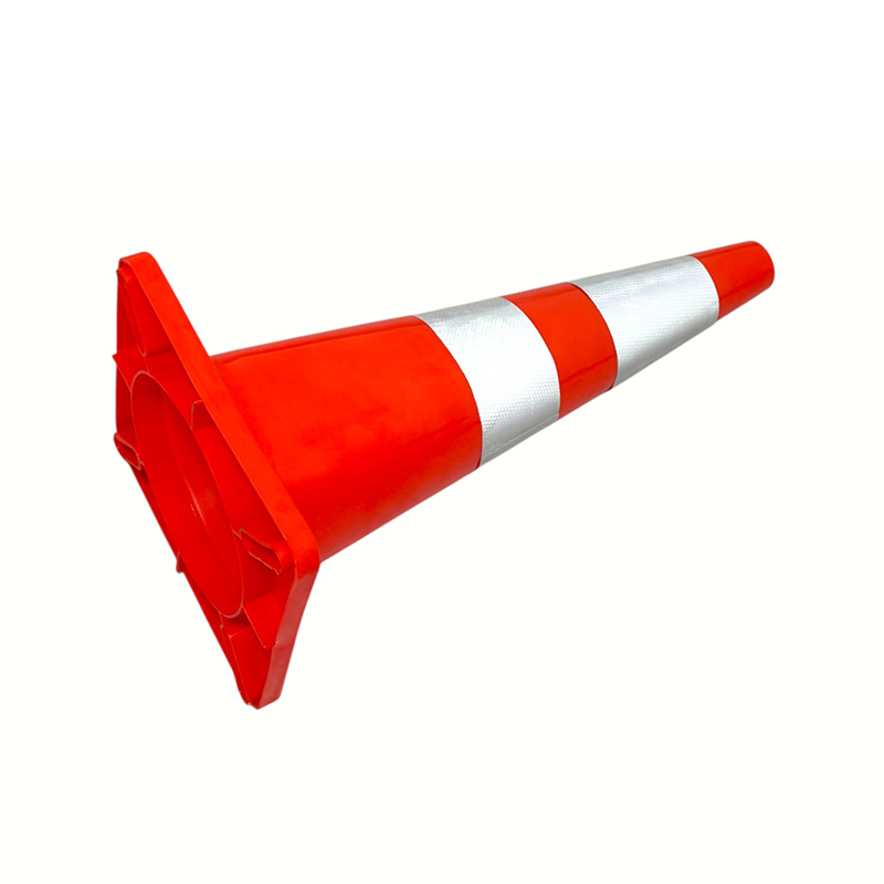 High-Elasticity PVC Traffic Safety Cone with Optional Weighted Rubber Base for All-Weather Road Control and Hazard Isolation