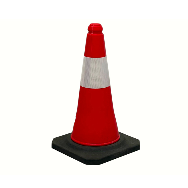 50/75/100 cm reflektierender Verkehrssicherheitskegel aus PE mit hoher Sichtbarkeit für die Straßenverwaltung