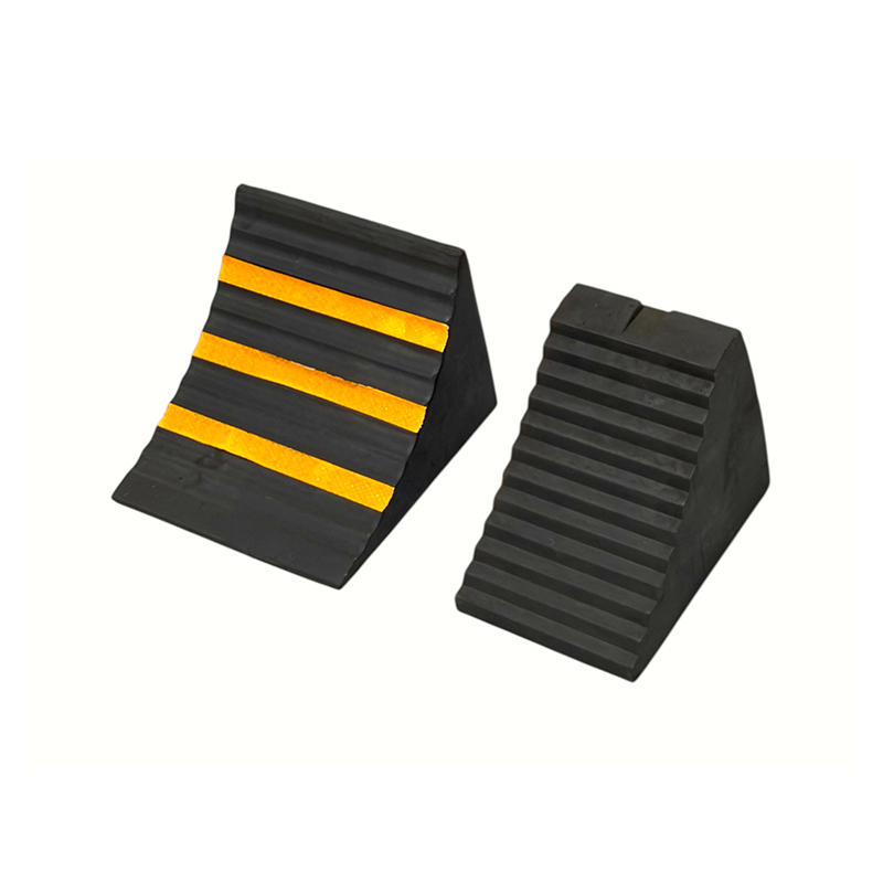 Tragbare Radstopper aus Gummi (mit hochfester Nylon-Zugschnur)