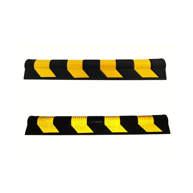 Gepolsterter, verstärkter, abgerundeter, reflektierender Gummieckenschutz mit großem Radius