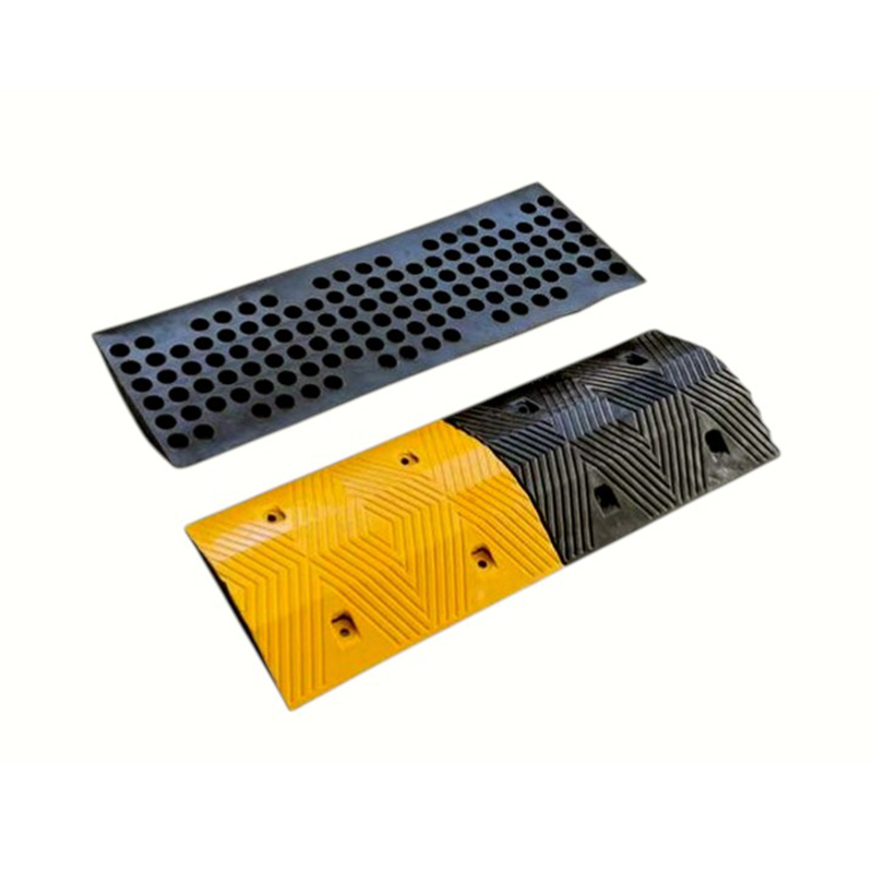 1 Meter lange, robuste Kompressions-Reflektor-Gummi-Geschwindigkeitsschwelle