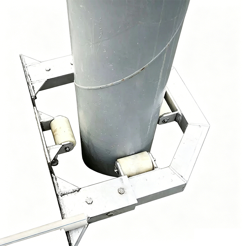Pfahlführung aus Aluminium und verzinktem Stahl