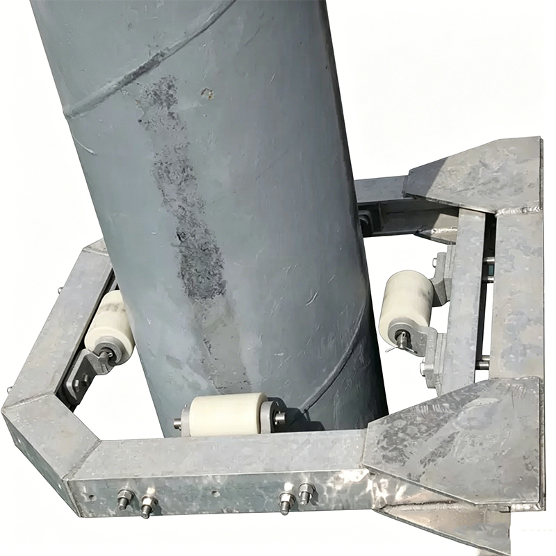 Pfahlführung aus Aluminium und verzinktem Stahl