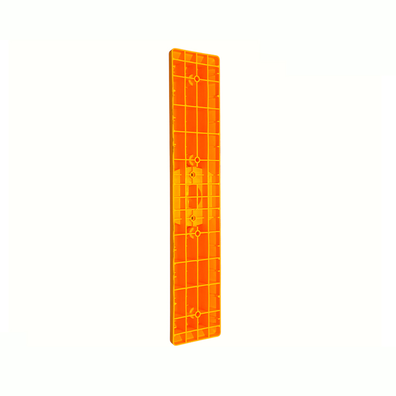 Modularer flexibler Leitpfosten mit Fahrbahntrennungsbordstein