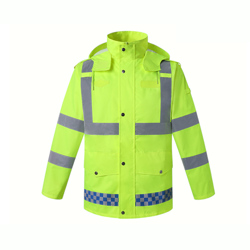 Warnschutzjacke/-hose aus Oxford-Gewebe