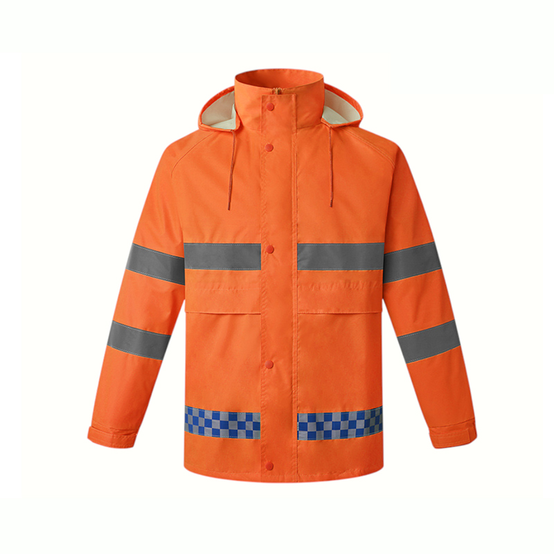 Warnschutzjacke/-hose aus Oxford-Gewebe