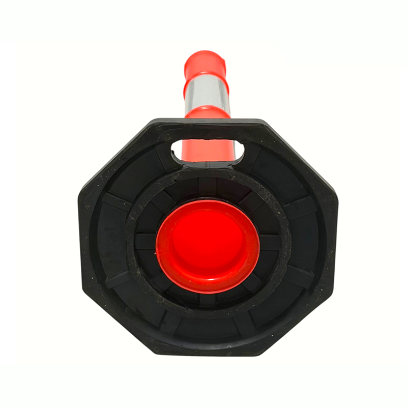 Robuster Verkehrswarnpfosten mit Griff oben
