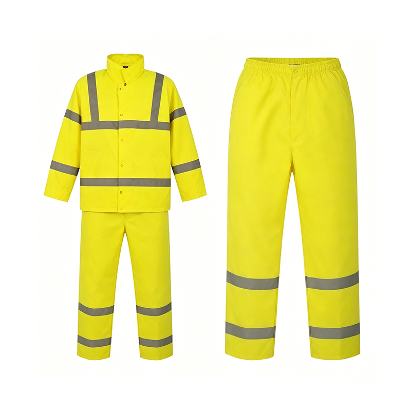 Warnschutzjacke/-hose aus Oxford-Gewebe
