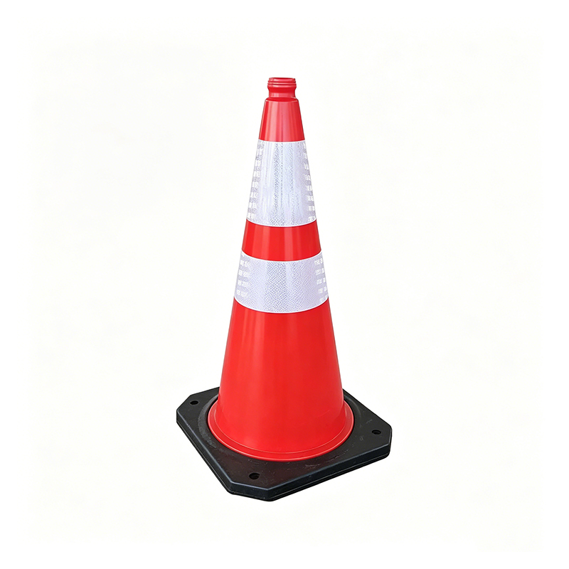 Integrierter Verkehrskegel aus HDPE-Kunststoff mit Griffloch oben