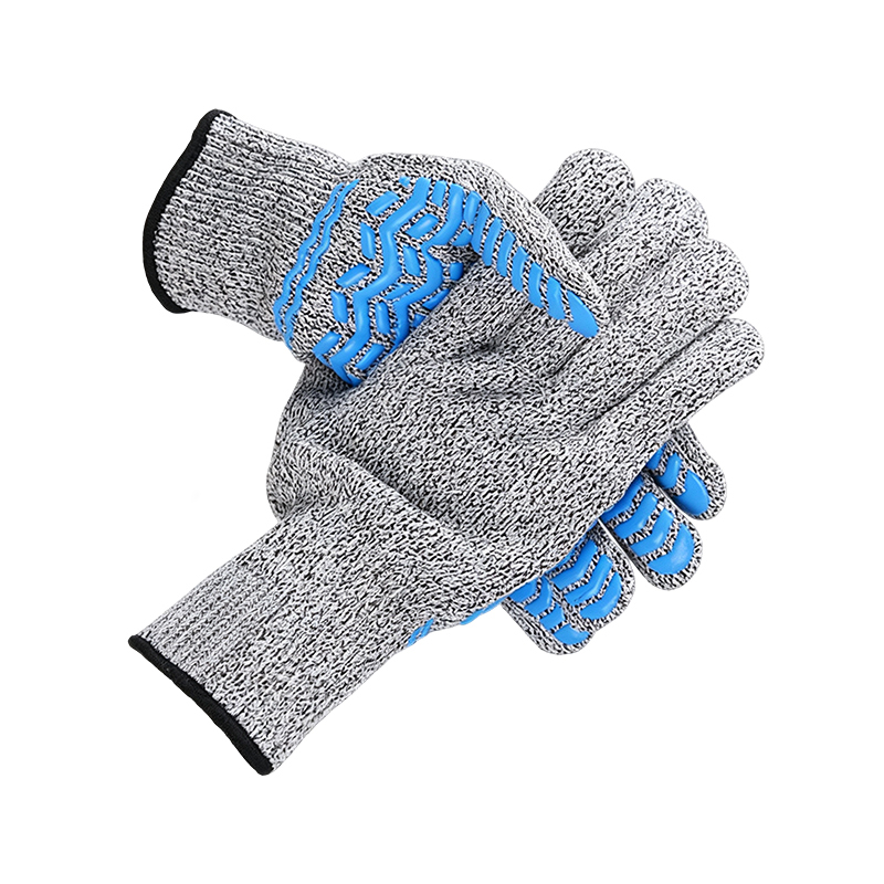 Punktförmige, schnittfeste Schutzhandschuhe