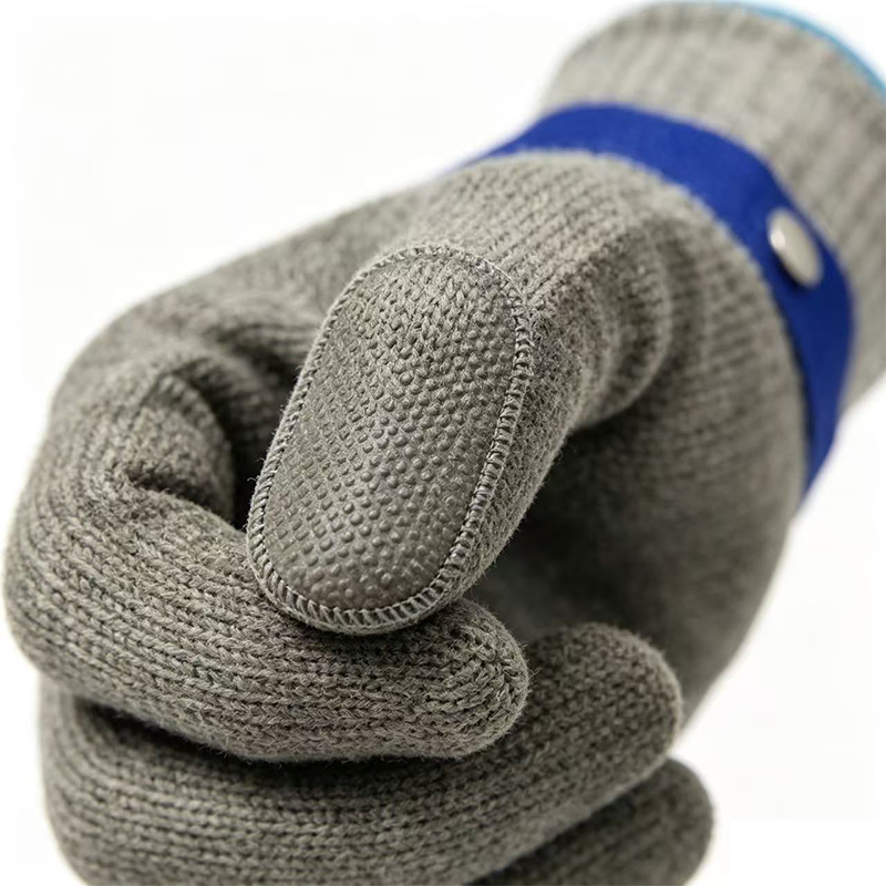Antibakterielle, schnittfeste Schutzhandschuhe aus Edelstahldraht 316