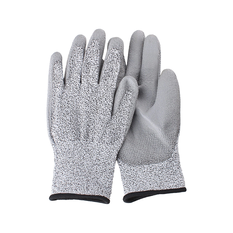 Anti-Schnitt-getauchte PU-Handschuhe