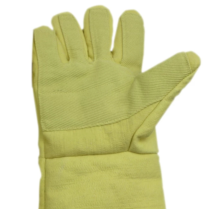 500 °C hitzebeständige Handschuhe aus dicht gewebtem Aramid 1414-Filz