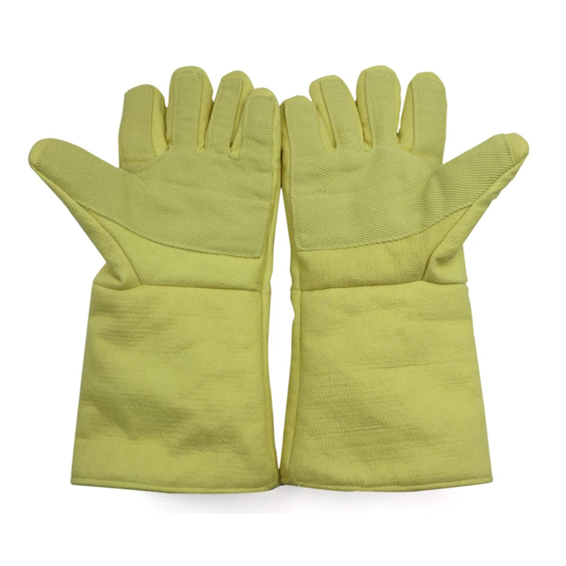 500 °C hitzebeständige Handschuhe aus dicht gewebtem Aramid 1414-Filz