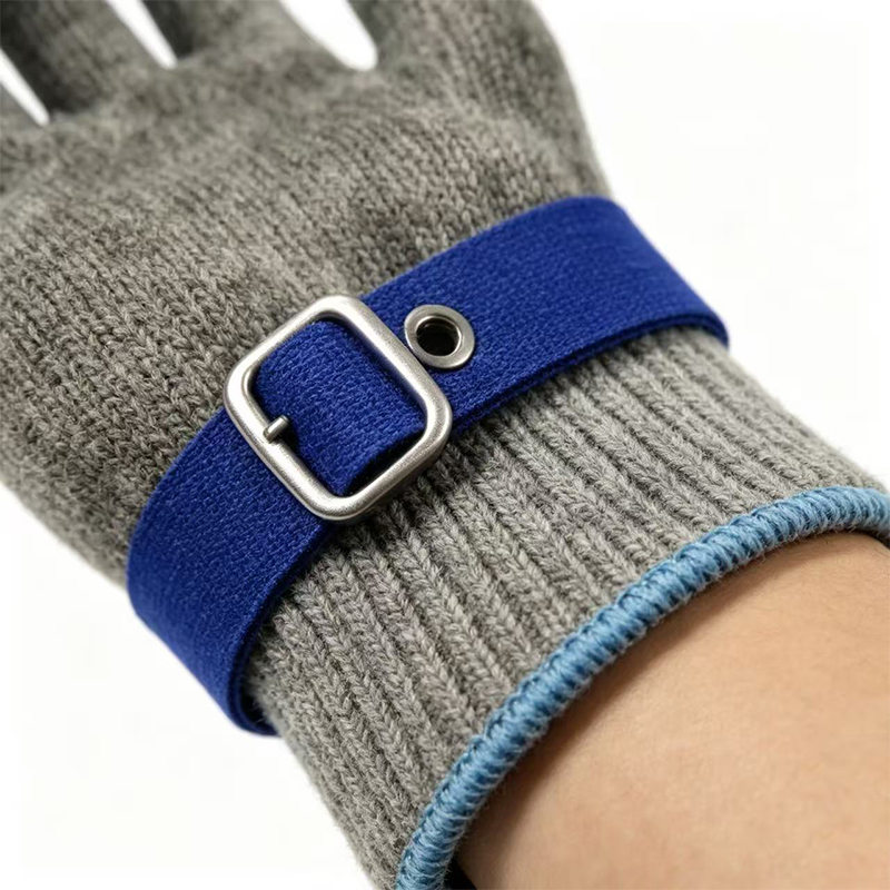 Antibakterielle, schnittfeste Schutzhandschuhe aus Edelstahldraht 316