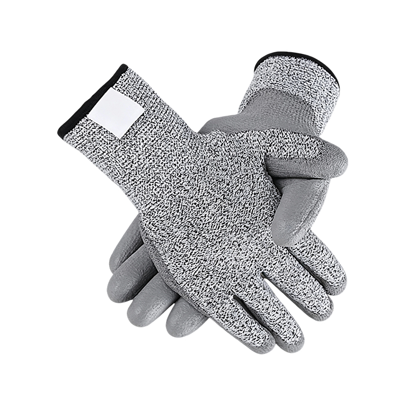 Anti-Schnitt-getauchte PU-Handschuhe