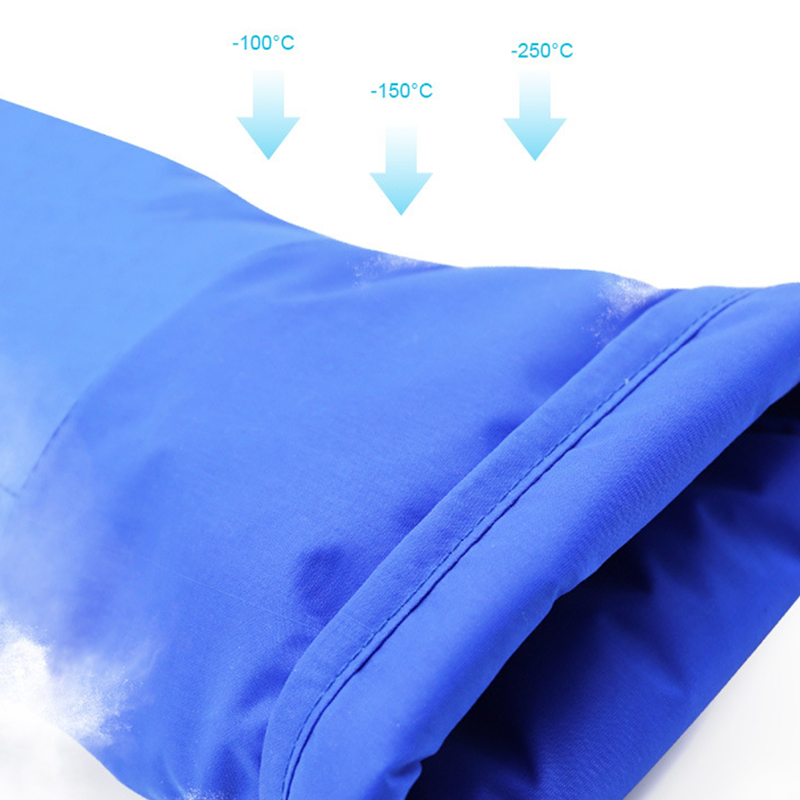 -250 °C kältebeständige Handschuhe mit flüssigem Stickstoff