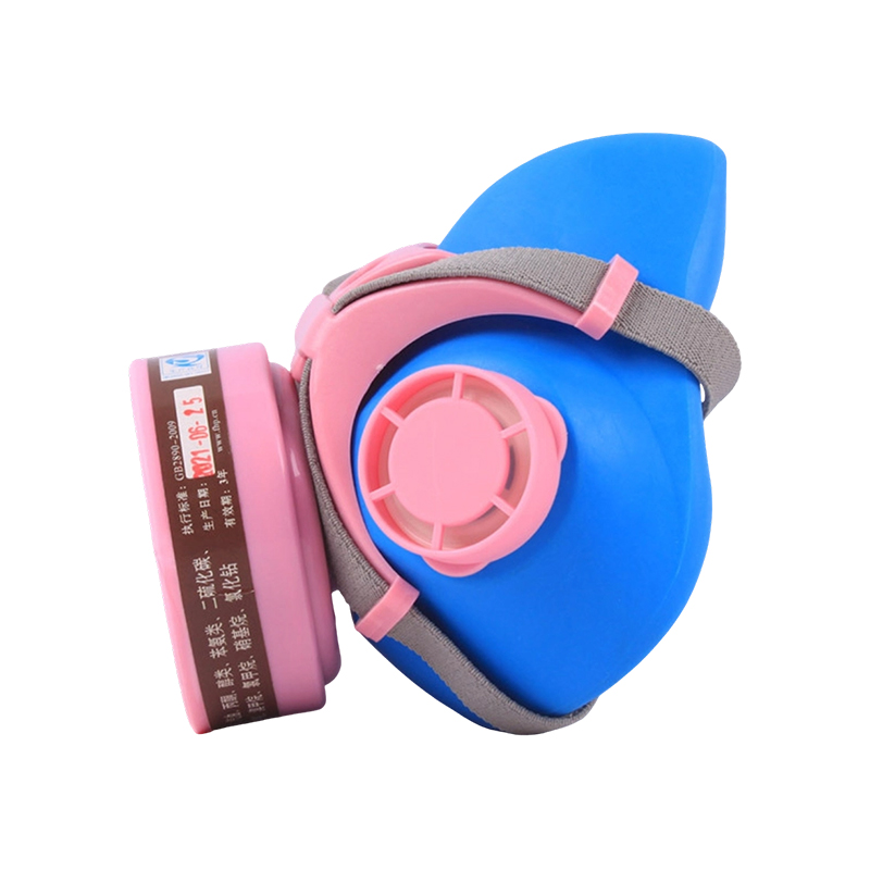Weiche TPE-Gasmaske mit halbem Gesichtsteil