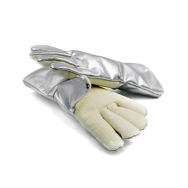 350 °C hitzebeständige Schutzhandschuhe aus Aluminiumfolie