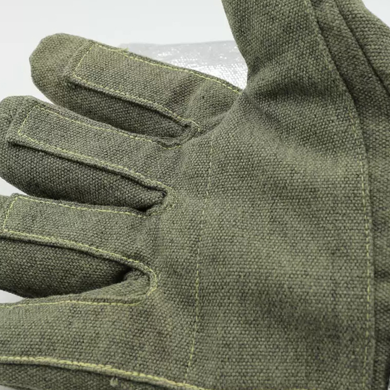 1000 °C strahlungshitzebeständige Handschuhe aus Aramid-Kohlefaser
