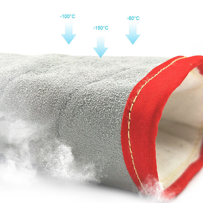 -150 °C Kryo-Handschuhe mit Rindsleder