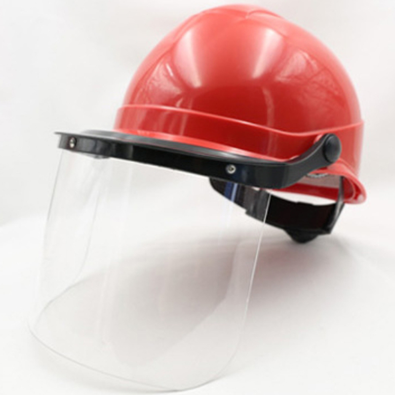 Anti-Lichtbogen-Schutzhelm für Elektriker mit integriertem Visier
