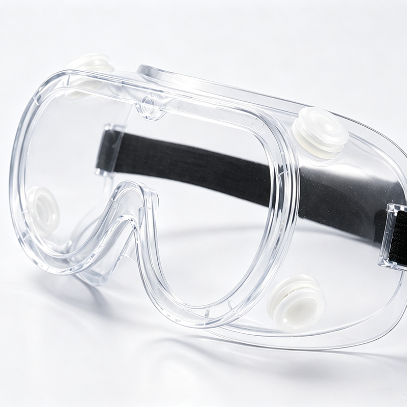 Schutzbrille gegen Chemikalienspritzer