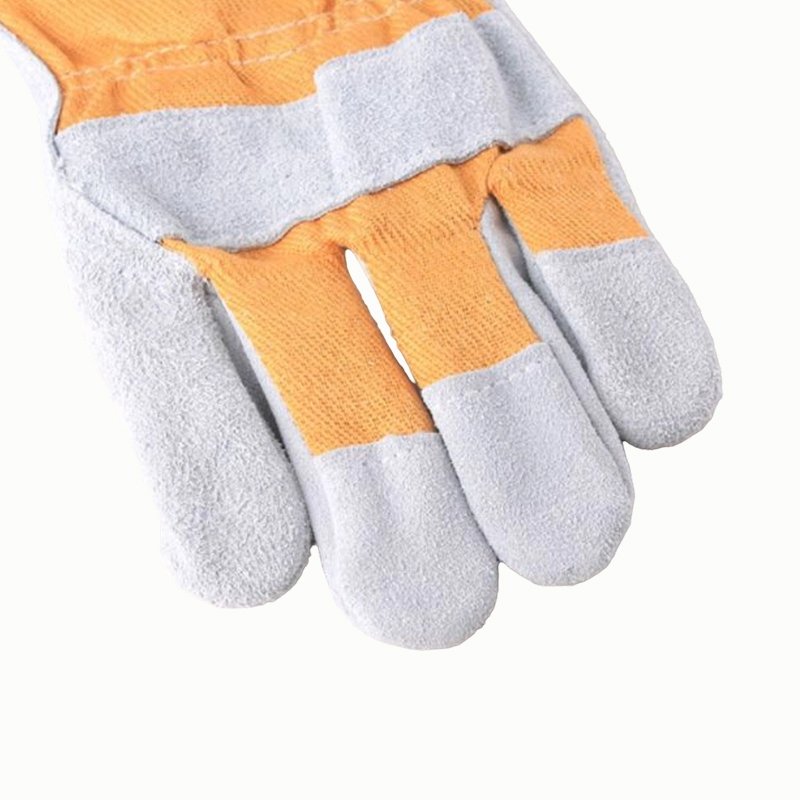 Vollhand-Arbeitshandschuhe aus Rindspaltleder