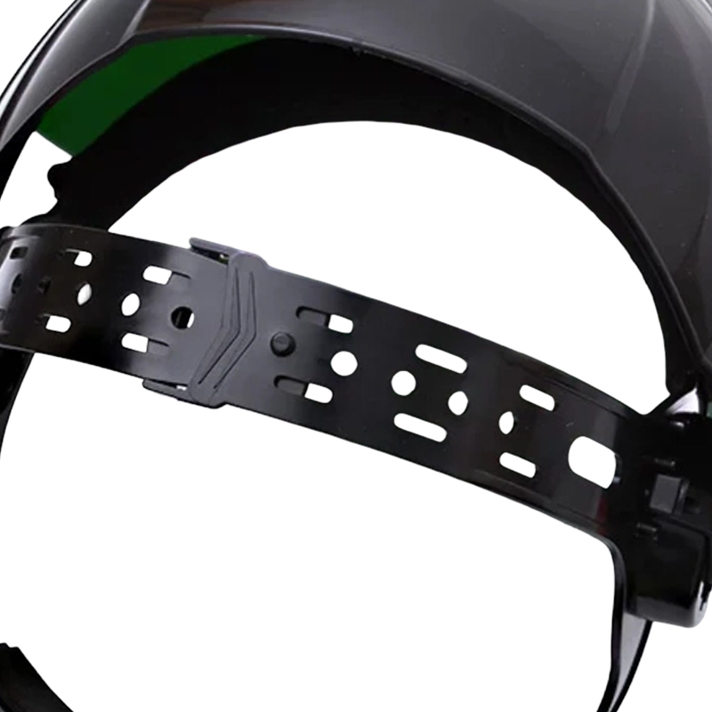 Am Kopf montierte hochklappbare industrielle Elektroschweißmaske