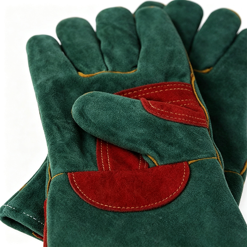 Hochwertige Schweißhandschuhe aus Rindsleder der Güteklasse AB