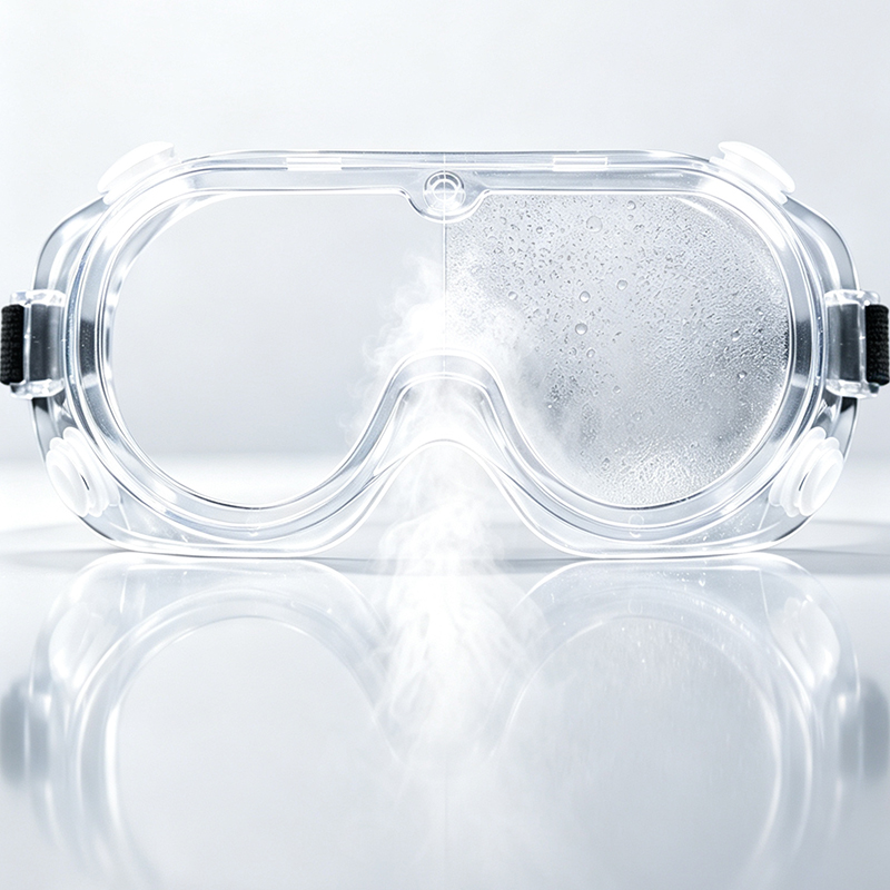 Schutzbrille gegen Chemikalienspritzer