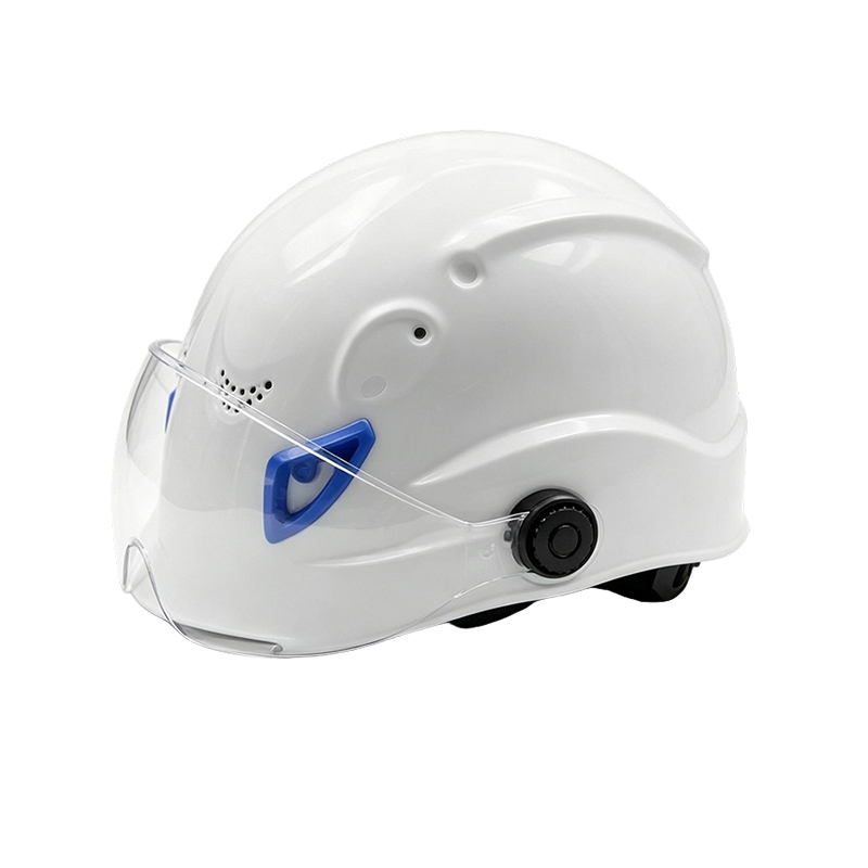 Mehrzweck-ABS-Schutzhelm mit integrierter PC-Brille
