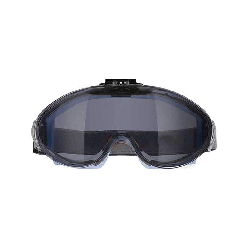 Hochklappbare Antibeschlag-Schutzbrille mit Doppellinse