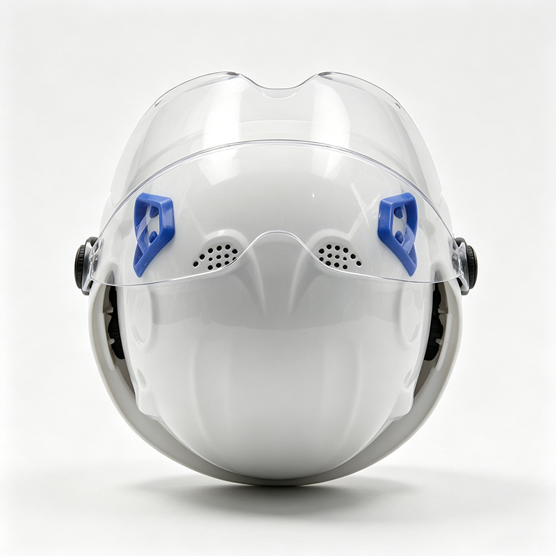 Mehrzweck-ABS-Schutzhelm mit integrierter PC-Brille