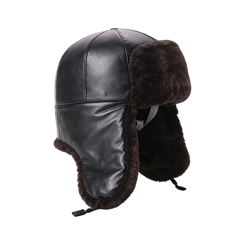 Kältebeständiger Schutzhelm mit Futter aus echtem Wollkaschmir