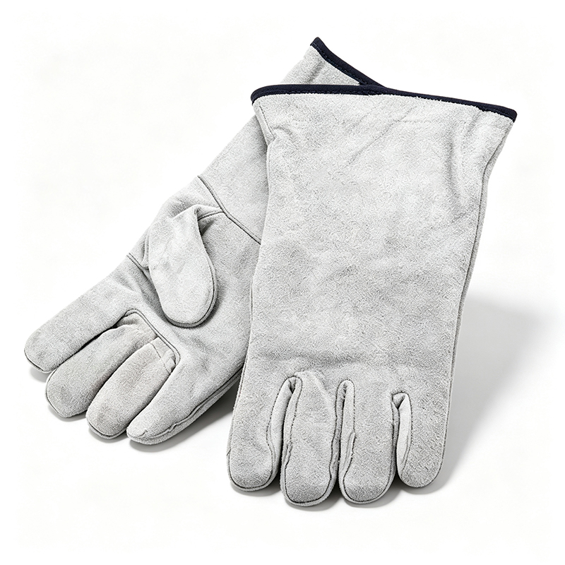 Schweißhandschuhe aus Rindsleder in Primärfarbe
