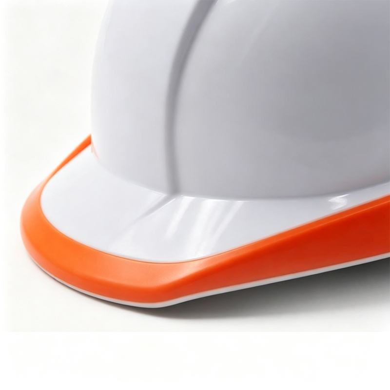 Fluoreszierender Industrieschutzhelm mit hoher Sichtbarkeit