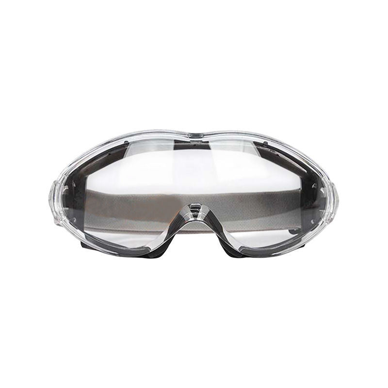 Hochklappbare Antibeschlag-Schutzbrille mit Doppellinse