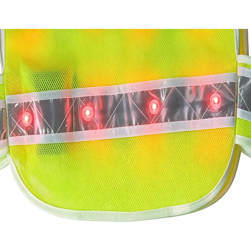 Aktiv beleuchtete LED-Reflektor-Sicherheitsweste