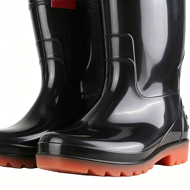 Chemikalienbeständige, spritzgegossene PVC-Regenstiefel