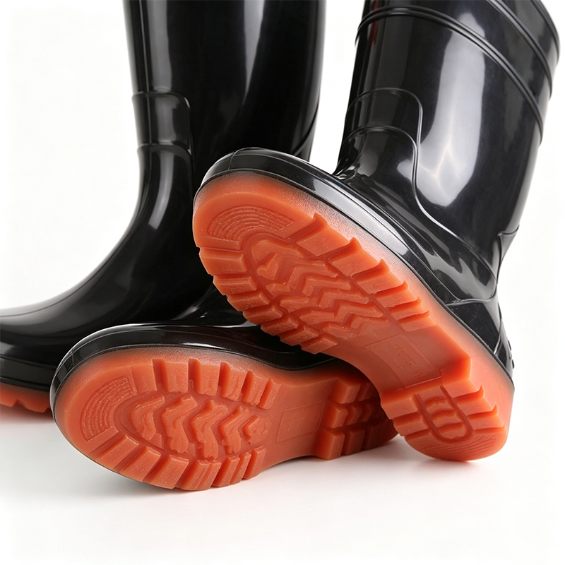 Chemikalienbeständige, spritzgegossene PVC-Regenstiefel