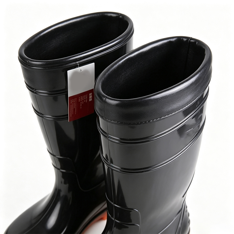 Chemikalienbeständige, spritzgegossene PVC-Regenstiefel