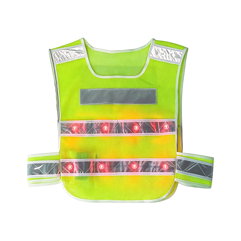 Aktiv beleuchtete LED-Reflektor-Sicherheitsweste
